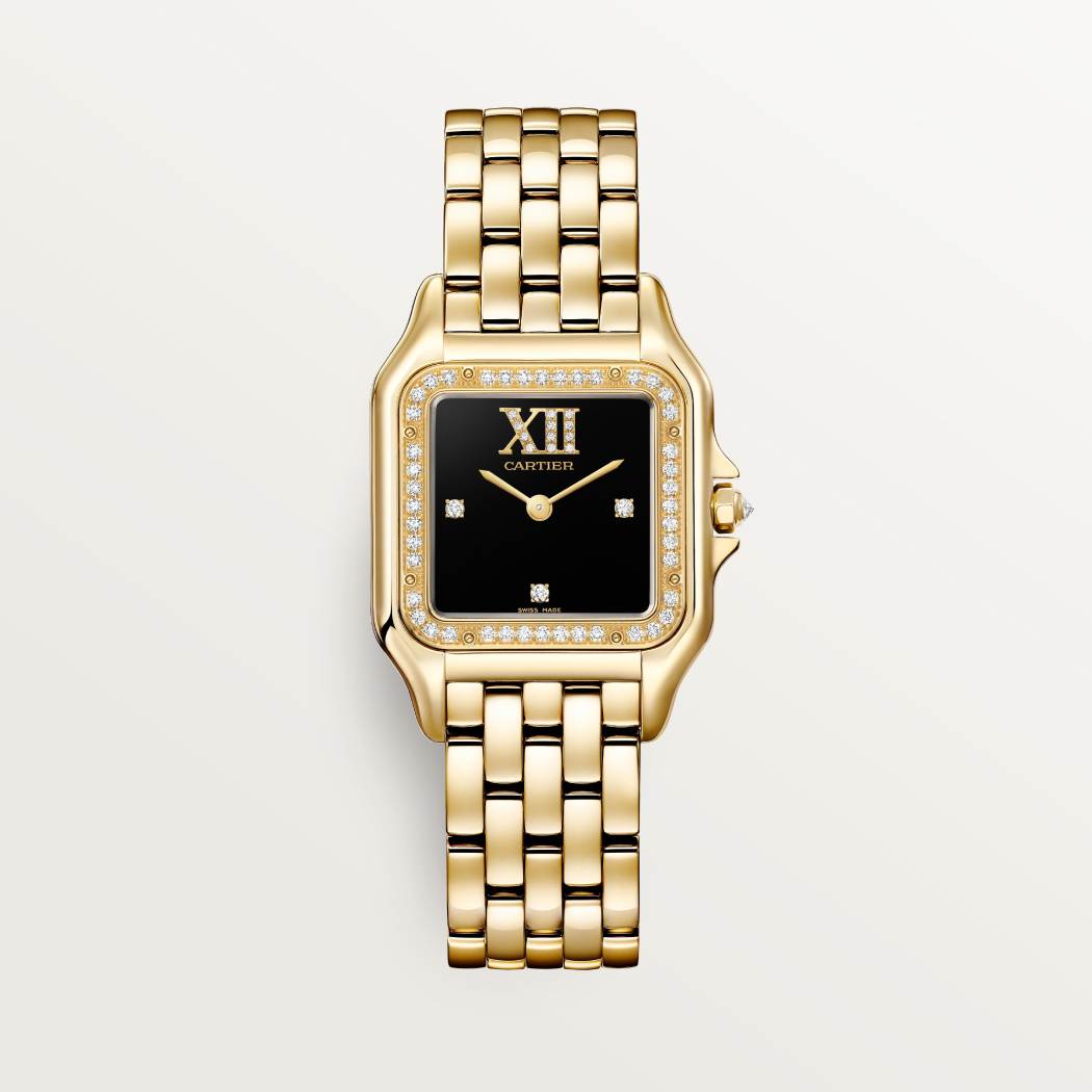 Panthère de Cartier腕表  18K黄金 石英