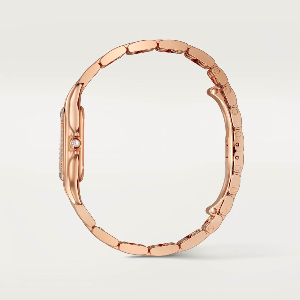 Panthère de Cartier腕表  18K玫瑰金 石英