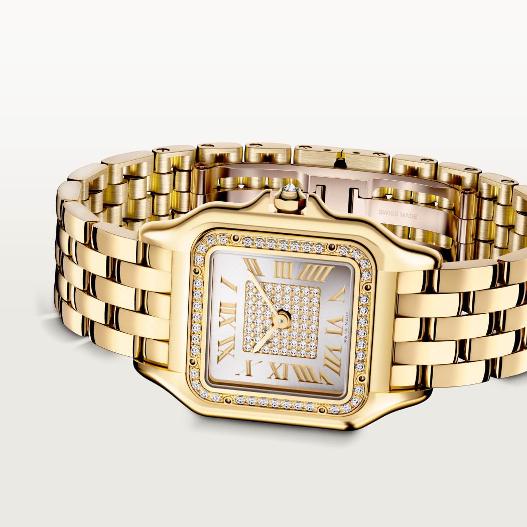 Panthère de Cartier腕表  18K黄金 石英