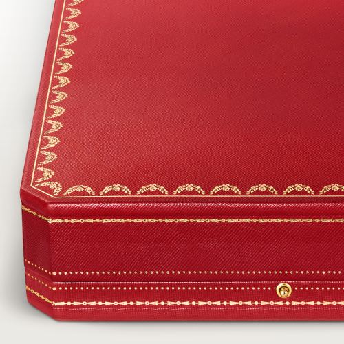 Panthère de Cartier卡地亚猎豹长项链，蓝宝石，大号款，铺镶钻石 