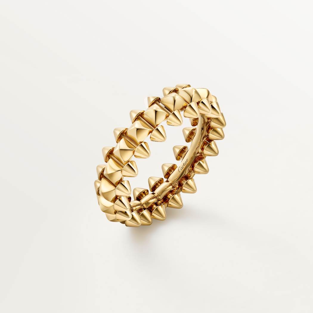 Clash de Cartier戒指，中号款 18K黄金