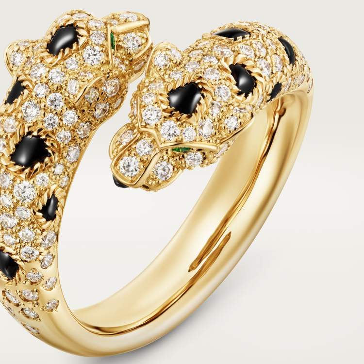 Panthère de Cartier戒指 18K黄金