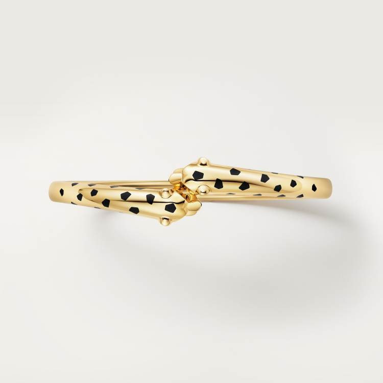 Panthère de Cartier卡地亚猎豹手镯 18K黄金