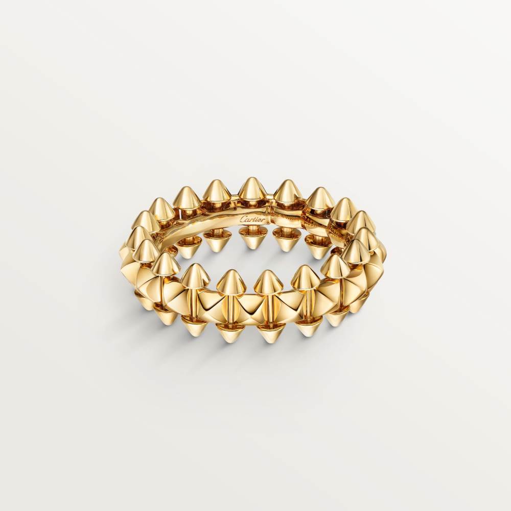 Clash de Cartier戒指，中号款 18K黄金