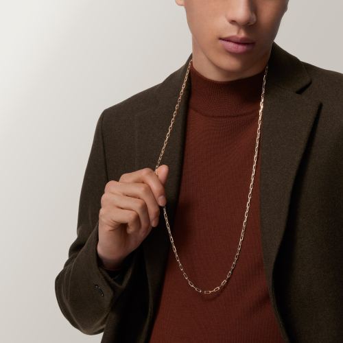 Santos de Cartier链式长项链，小号款