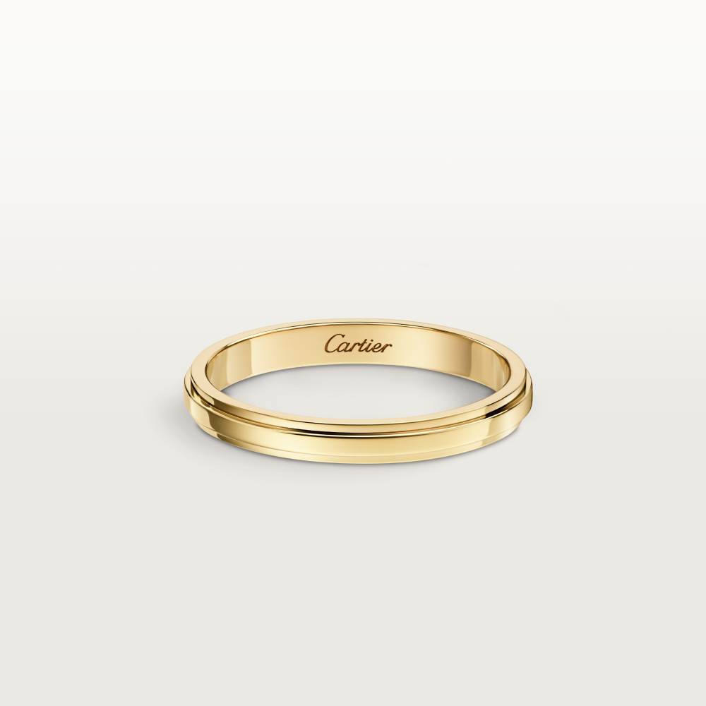 Cartier d'Amour戒指，宽2.5毫米 18K黄金