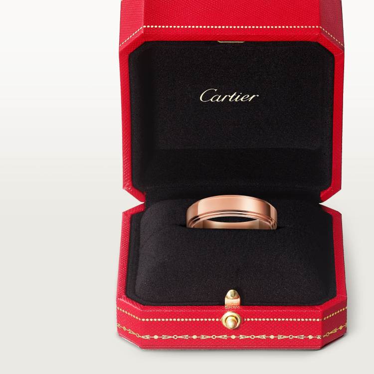 Cartier d'Amour戒指，宽5毫米 18K玫瑰金