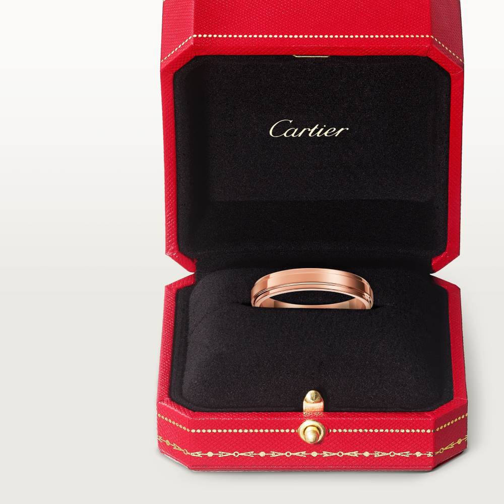Cartier d'Amour戒指，宽3.5毫米 18K玫瑰金