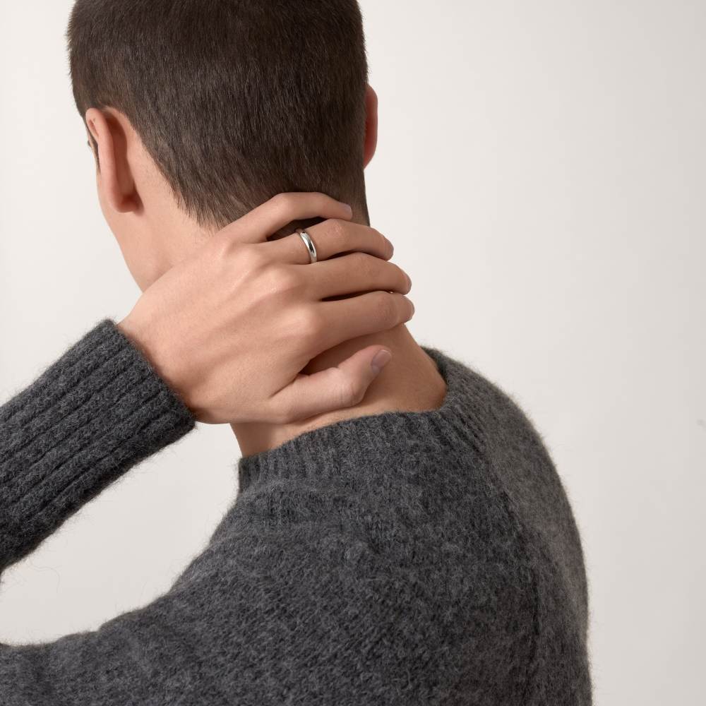 1895戒指，宽4毫米 铂金