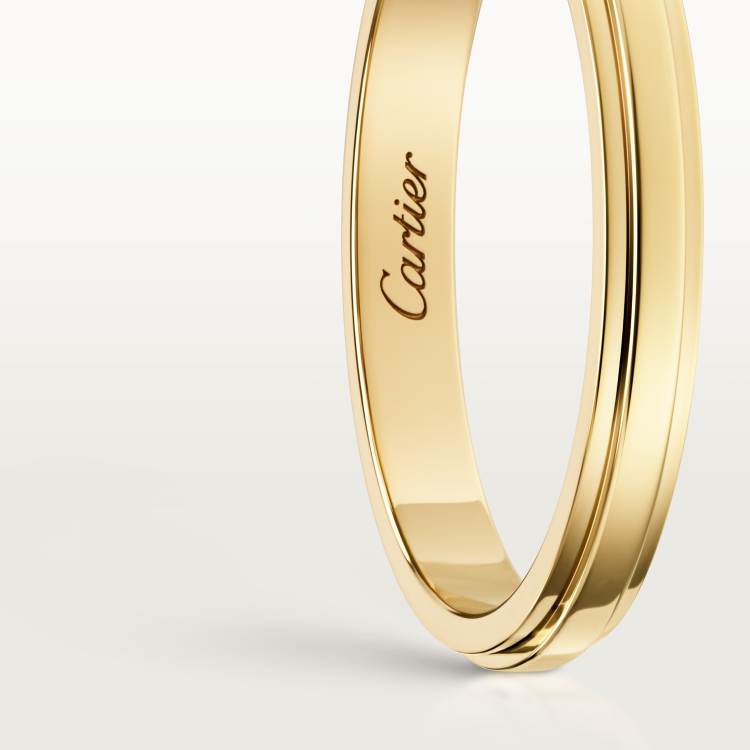 Cartier d'Amour戒指，宽2.5毫米 18K黄金