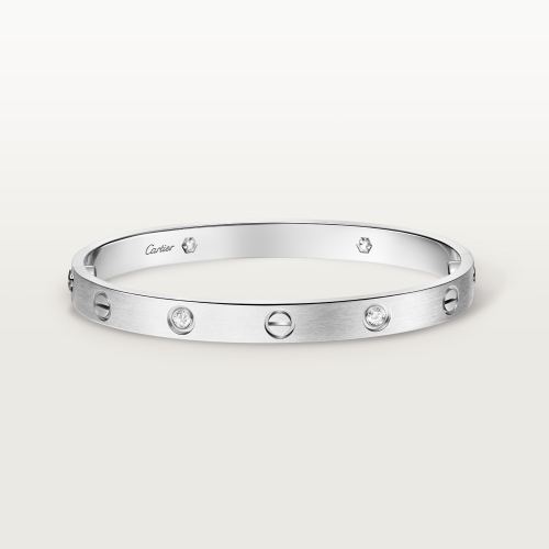 LOVE手镯，中号款，镶嵌4颗钻石