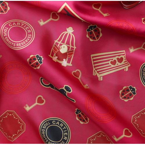 Diabolo de Cartier方巾 90
