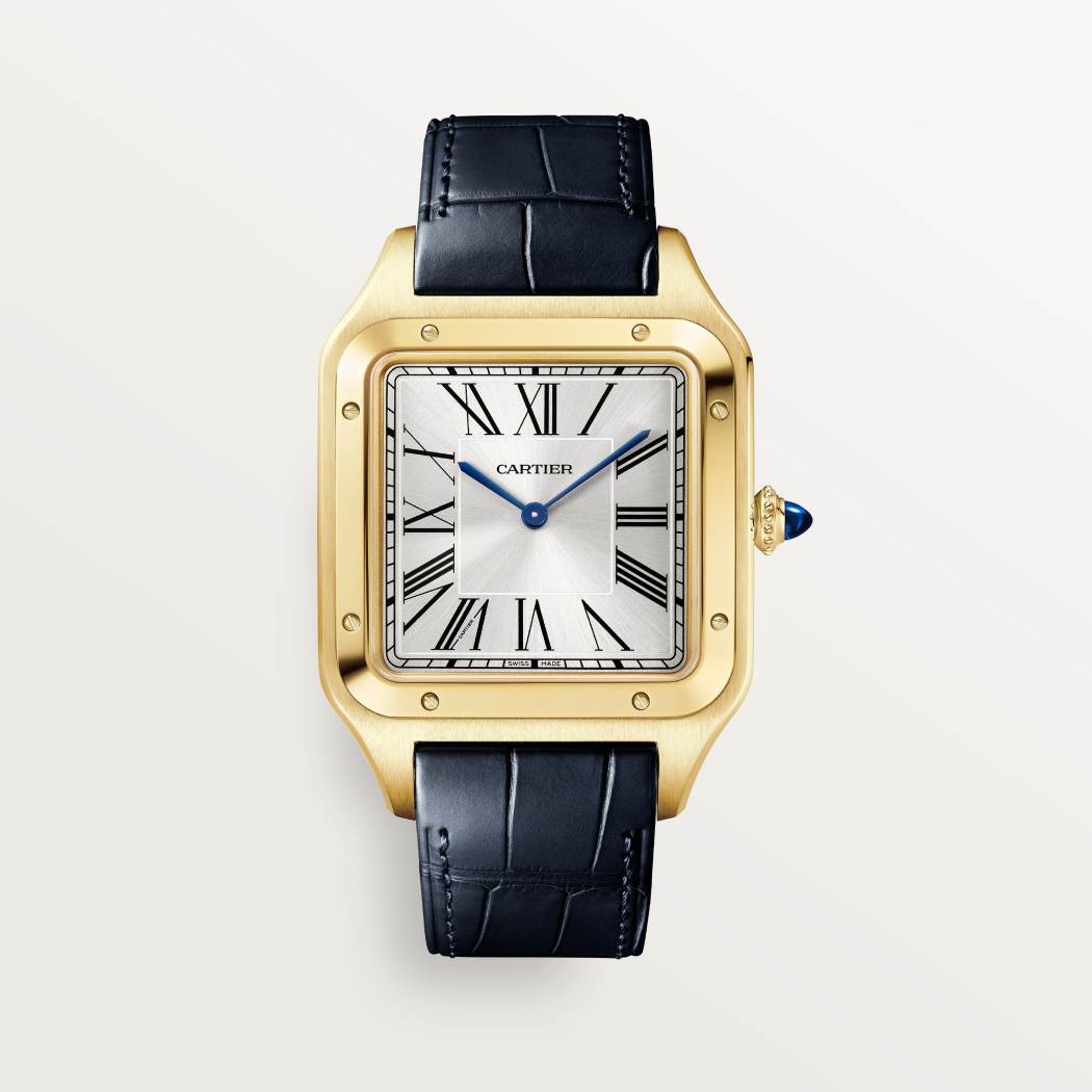 Santos-Dumont腕表  18K黄金 手动上链