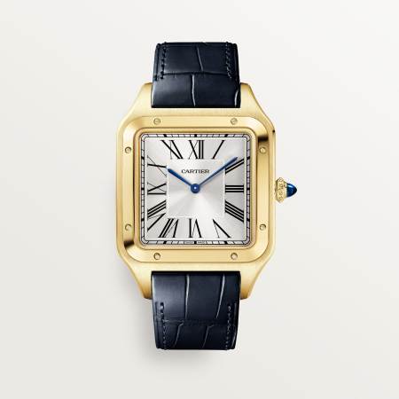 Santos-Dumont腕表  18K黄金 手动上链