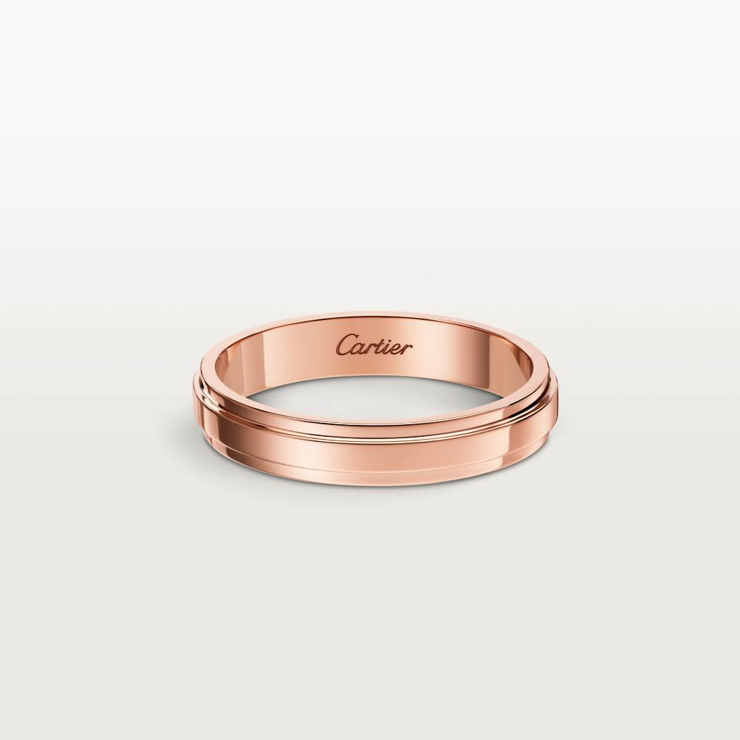 Cartier d'Amour戒指，宽3.5毫米 18K玫瑰金