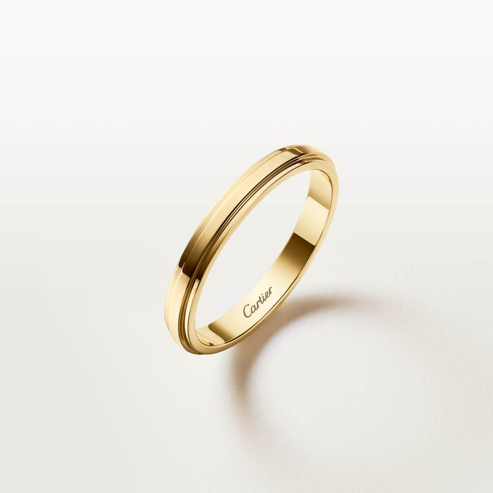 Cartier d'Amour戒指，宽2.5毫米 18K黄金