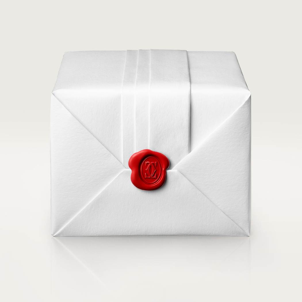 Agrafe耳环,镶嵌圆形明亮式切割钻石,铺镶钻石 18K白金