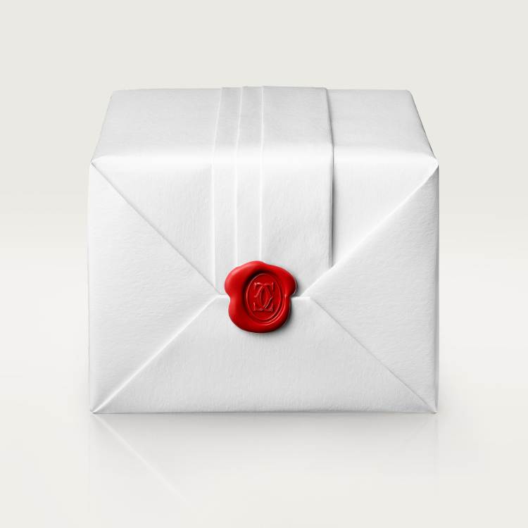 Agrafe耳环,镶嵌圆形明亮式切割钻石,铺镶钻石 18K白金