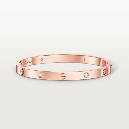 LOVE手镯，中号款，镶嵌4颗钻石