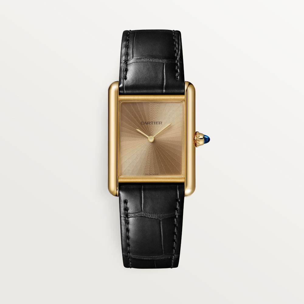 Tank Louis Cartier腕表 中号 18K黄金 手动上链