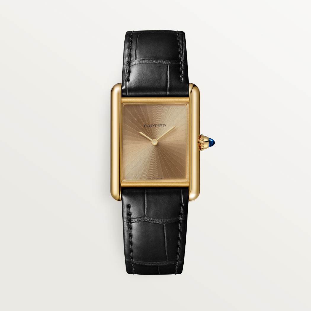 Tank Louis Cartier腕表 中号 18K黄金 手动上链