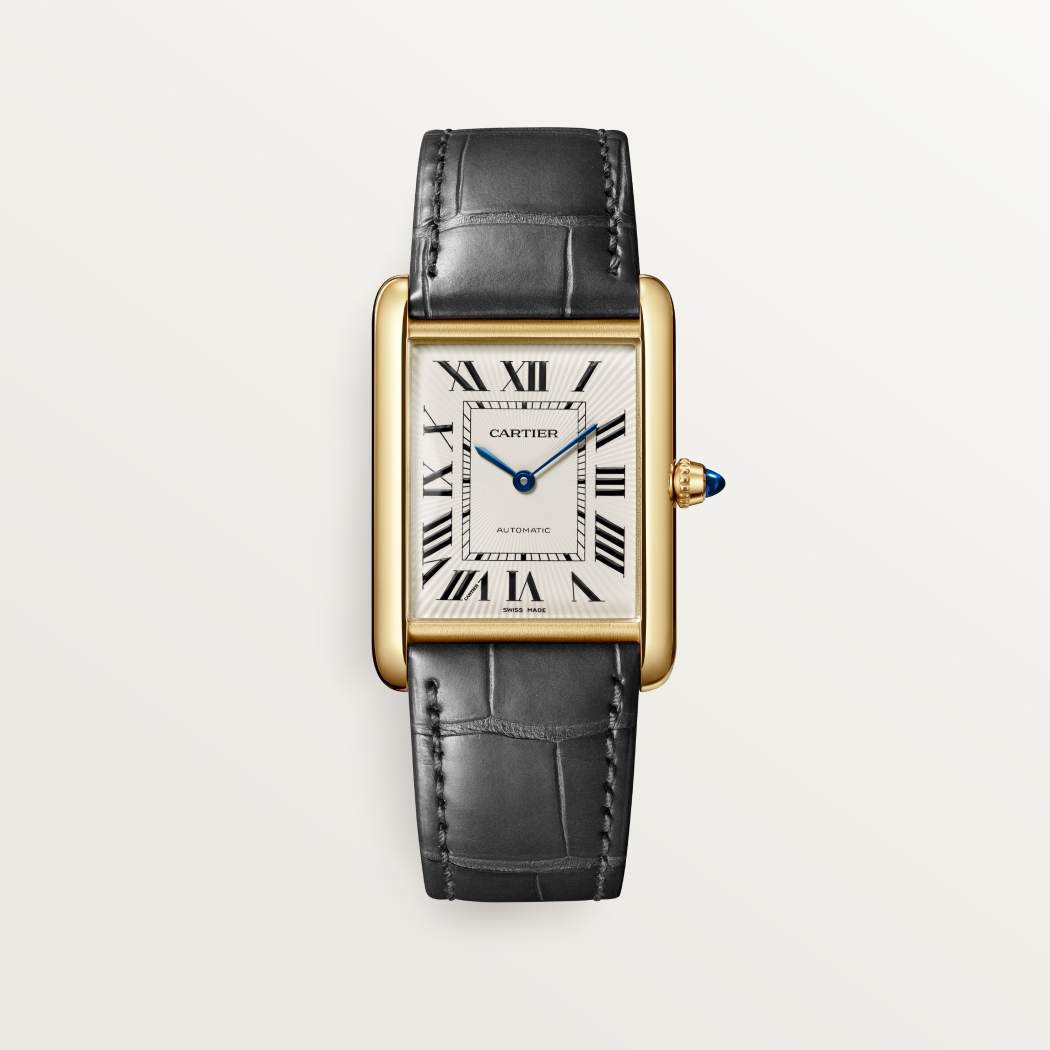Tank Louis Cartier腕表  18K黄金 自动上链