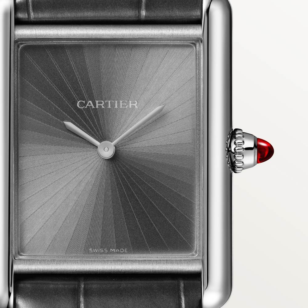Tank Louis Cartier腕表 大号 铂金 手动上链