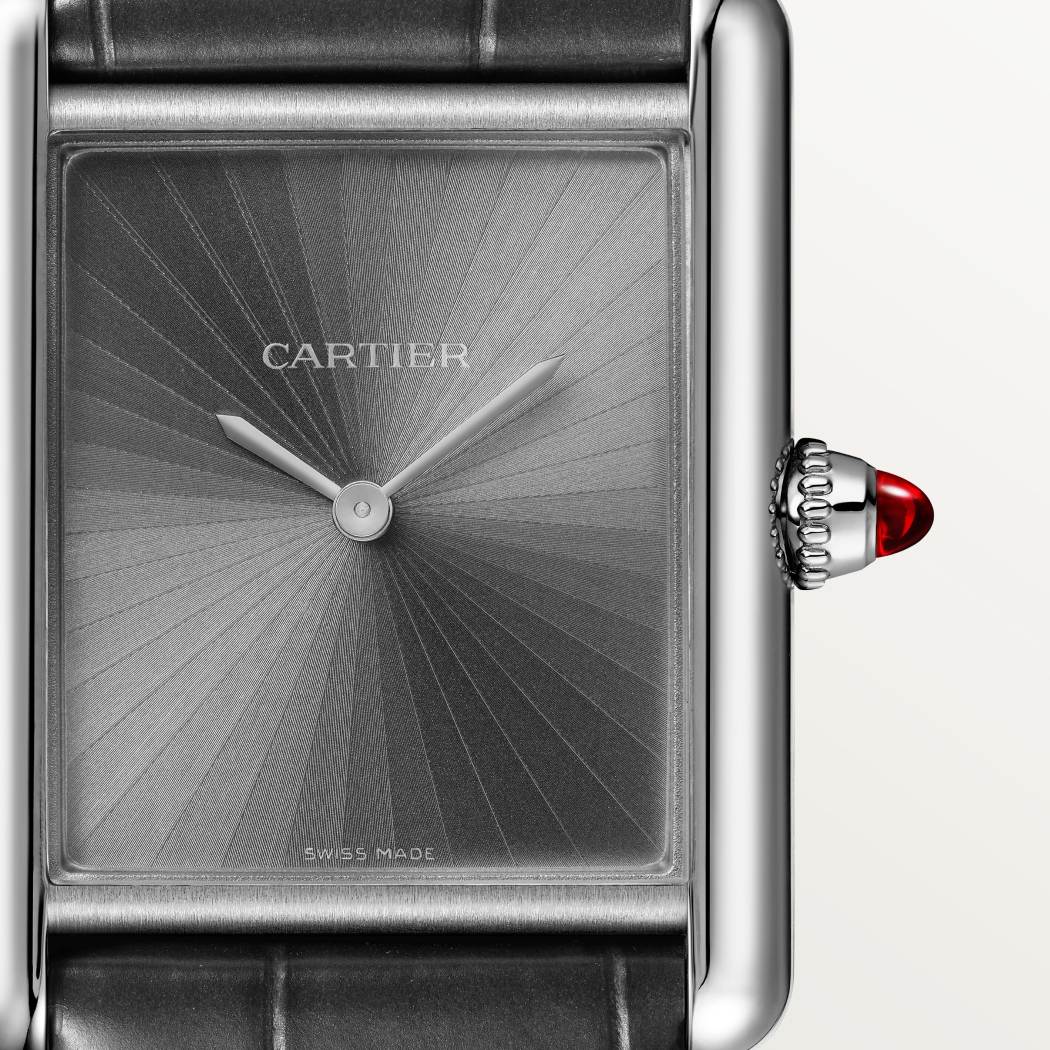Tank Louis Cartier腕表 大号 铂金 手动上链