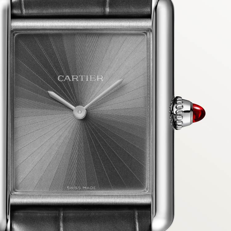 Tank Louis Cartier腕表 大号 铂金 手动上链