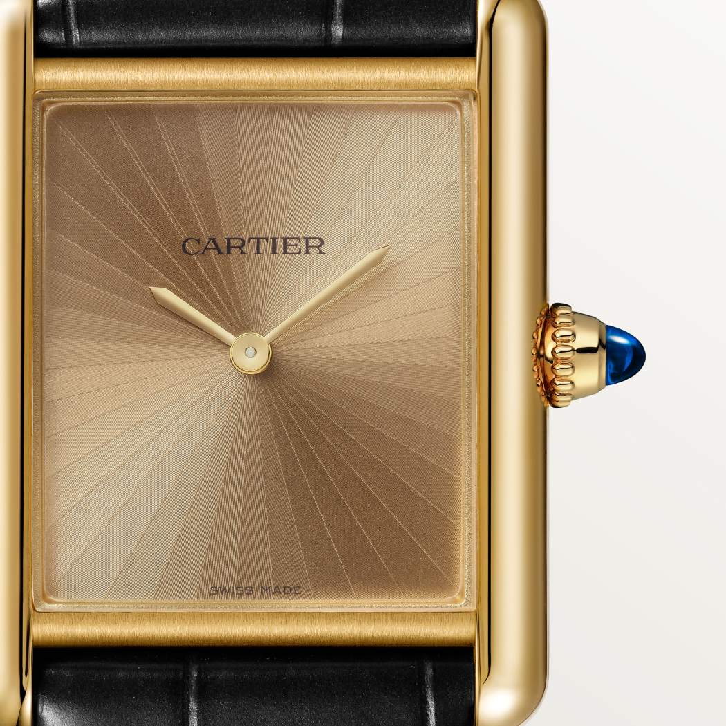 Tank Louis Cartier腕表 中号 18K黄金 手动上链