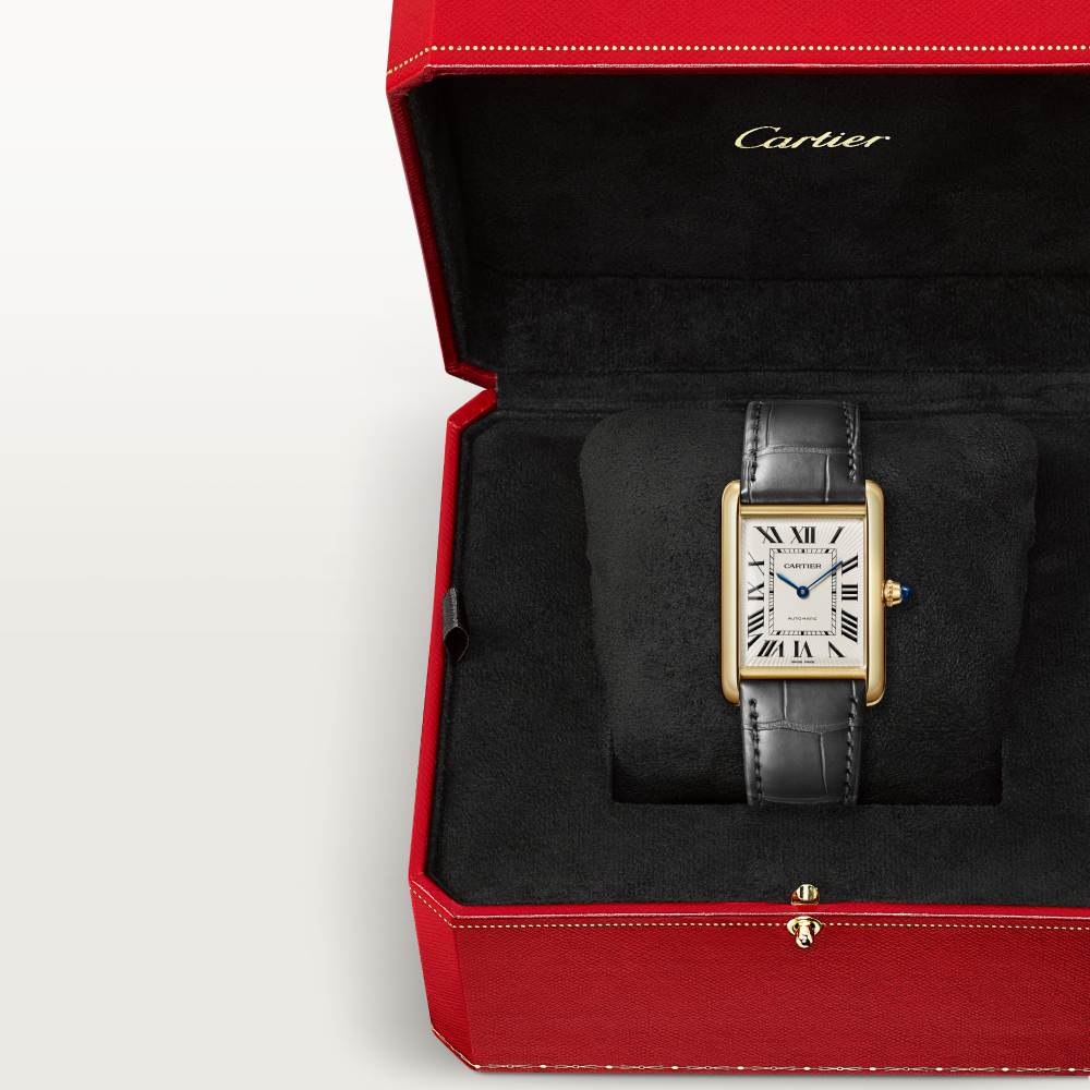 Tank Louis Cartier腕表 XL 18K黄金 自动上链