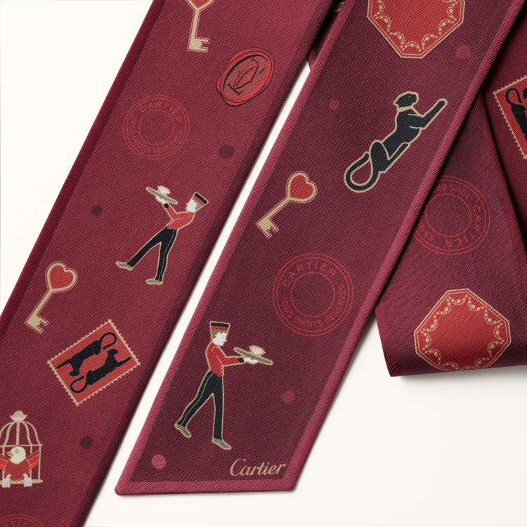 Diabolo de Cartier细丝巾