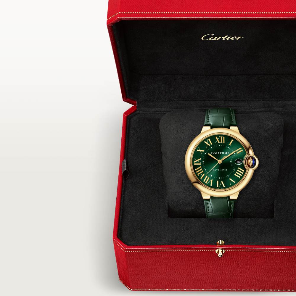 Ballon Bleu de Cartier卡地亚蓝气球腕表 40毫米 18K黄金 自动上链