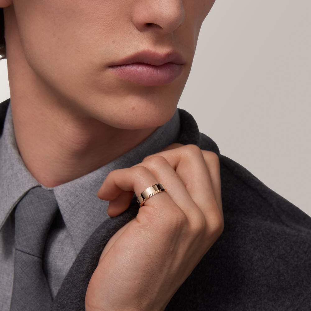 Cartier d'Amour戒指，宽6毫米 18K玫瑰金