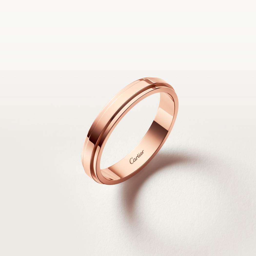 Cartier d'Amour戒指，宽3.5毫米 18K玫瑰金