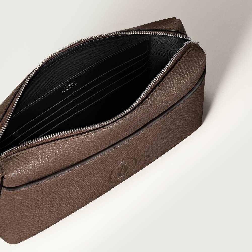 Must系列手拿包 Pepper grey 小牛皮