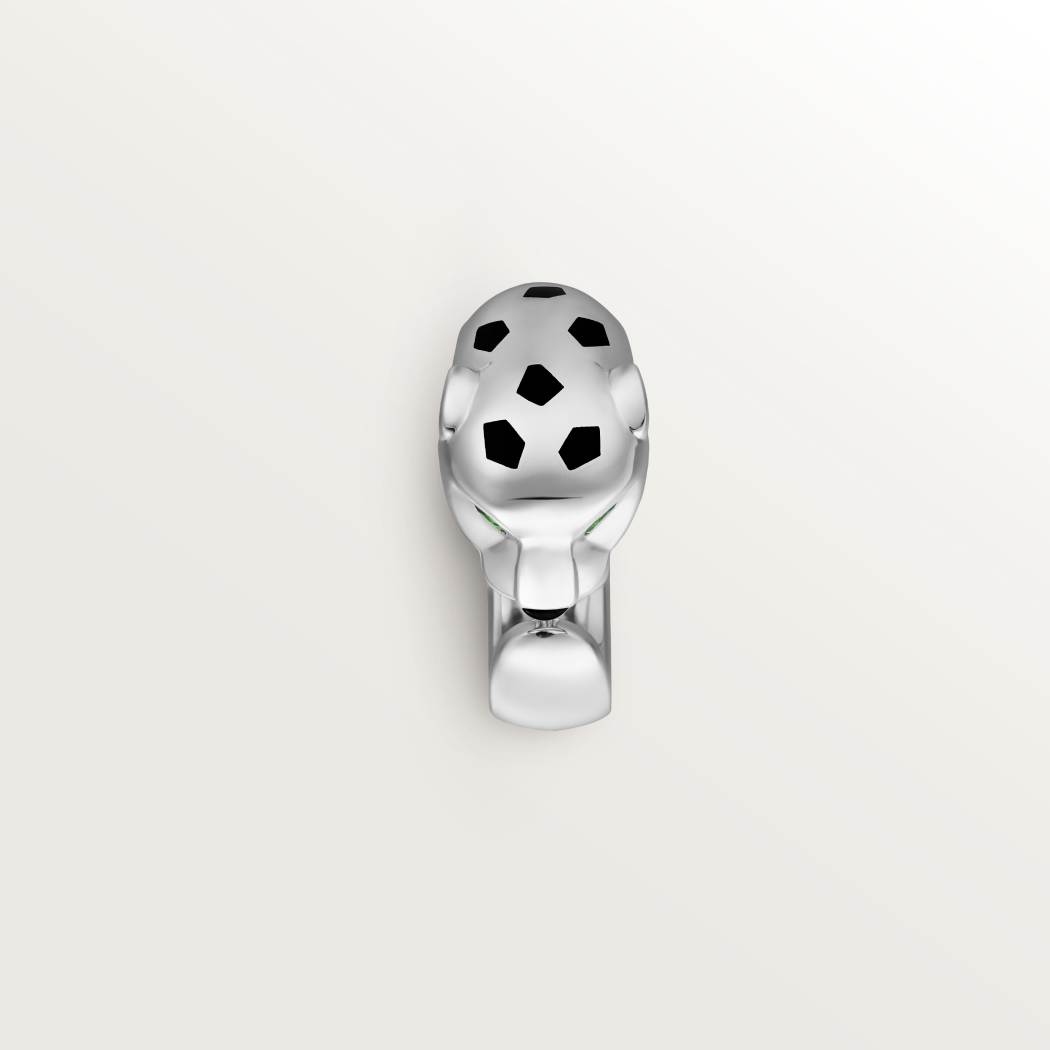 Panthère de Cartier卡地亚猎豹戒指，中号款 18K白金