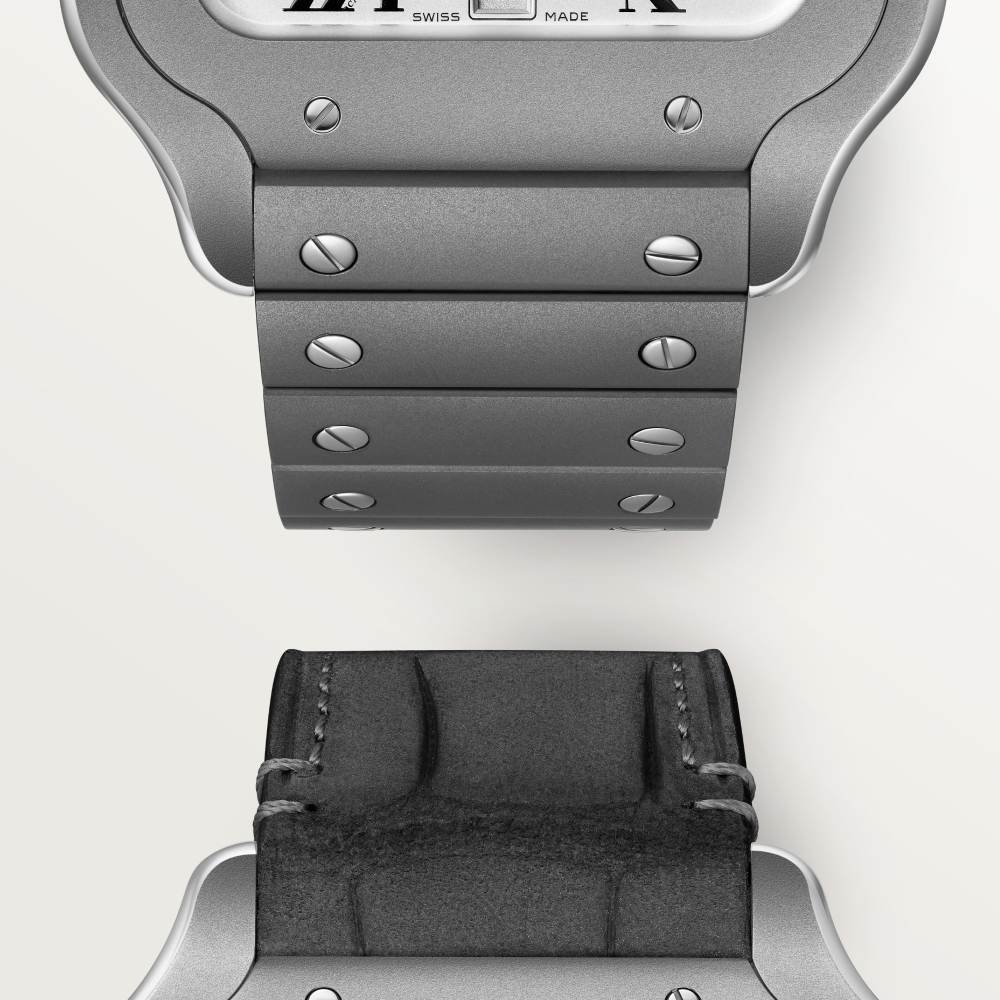 Santos de Cartier腕表 大号 精钢 - 钛金属 自动上链