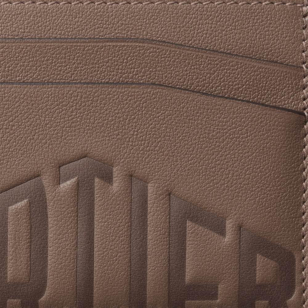 Losange系列卡片夹 Pepper grey 小牛皮