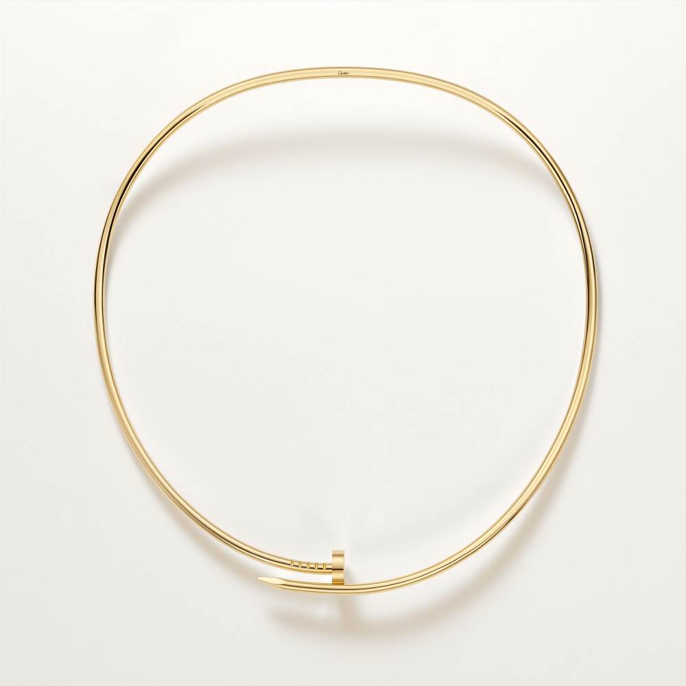 Juste un Clou项链，小号款，倒置镶嵌钻石 18K黄金