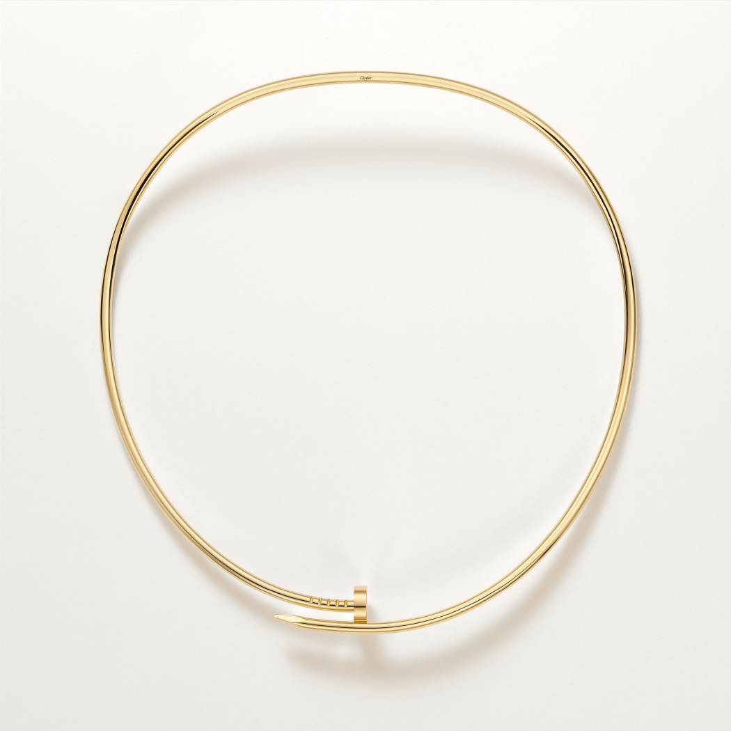 Juste un Clou项链，小号款，倒置镶嵌钻石 18K黄金