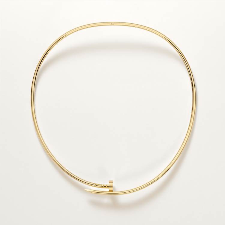 Juste un Clou项链，小号款，倒置镶嵌钻石 18K黄金