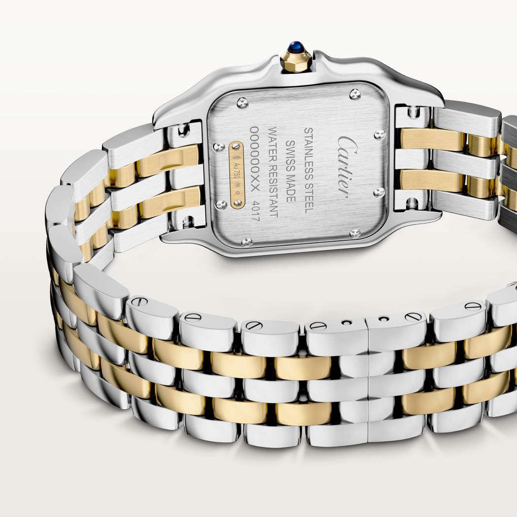 Panthère de Cartier腕表  K金 - 精钢色 石英