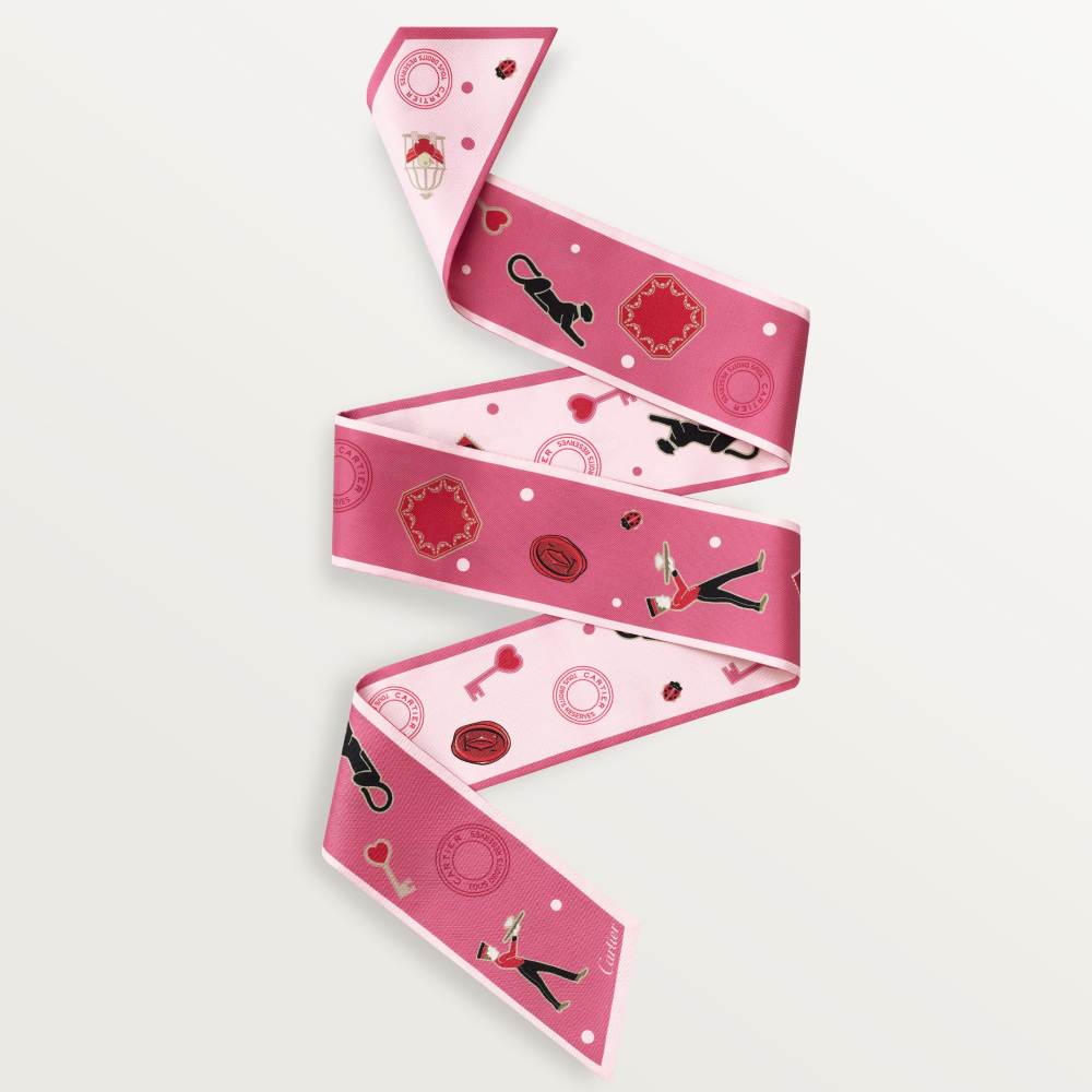 Diabolo de Cartier细丝巾