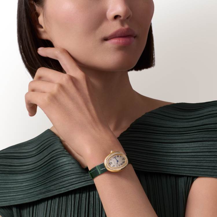 Baignoire腕表  18K黄金 石英