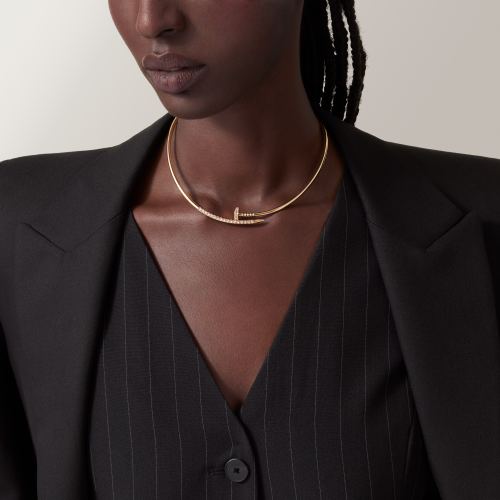 Juste un Clou项链，小号款，倒置镶嵌钻石