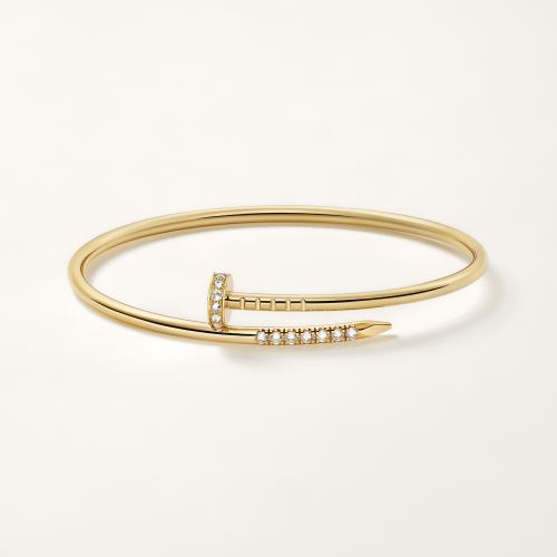 Juste un Clou手镯，小号款，倒置镶嵌钻石