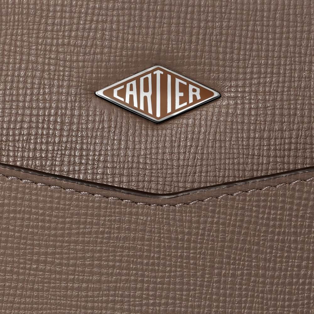 Losange系列公文包 Pepper grey 小牛皮