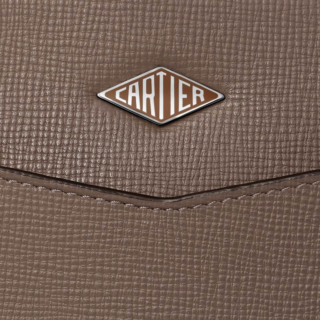 Losange系列公文包 Pepper grey 小牛皮