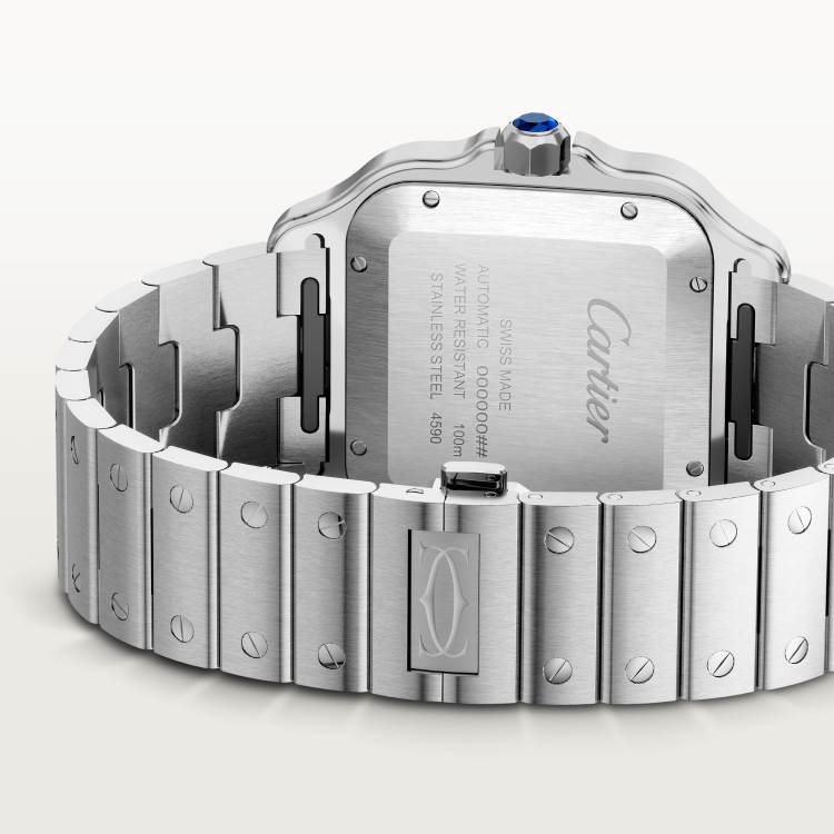 Santos de Cartier腕表  精钢 自动上链